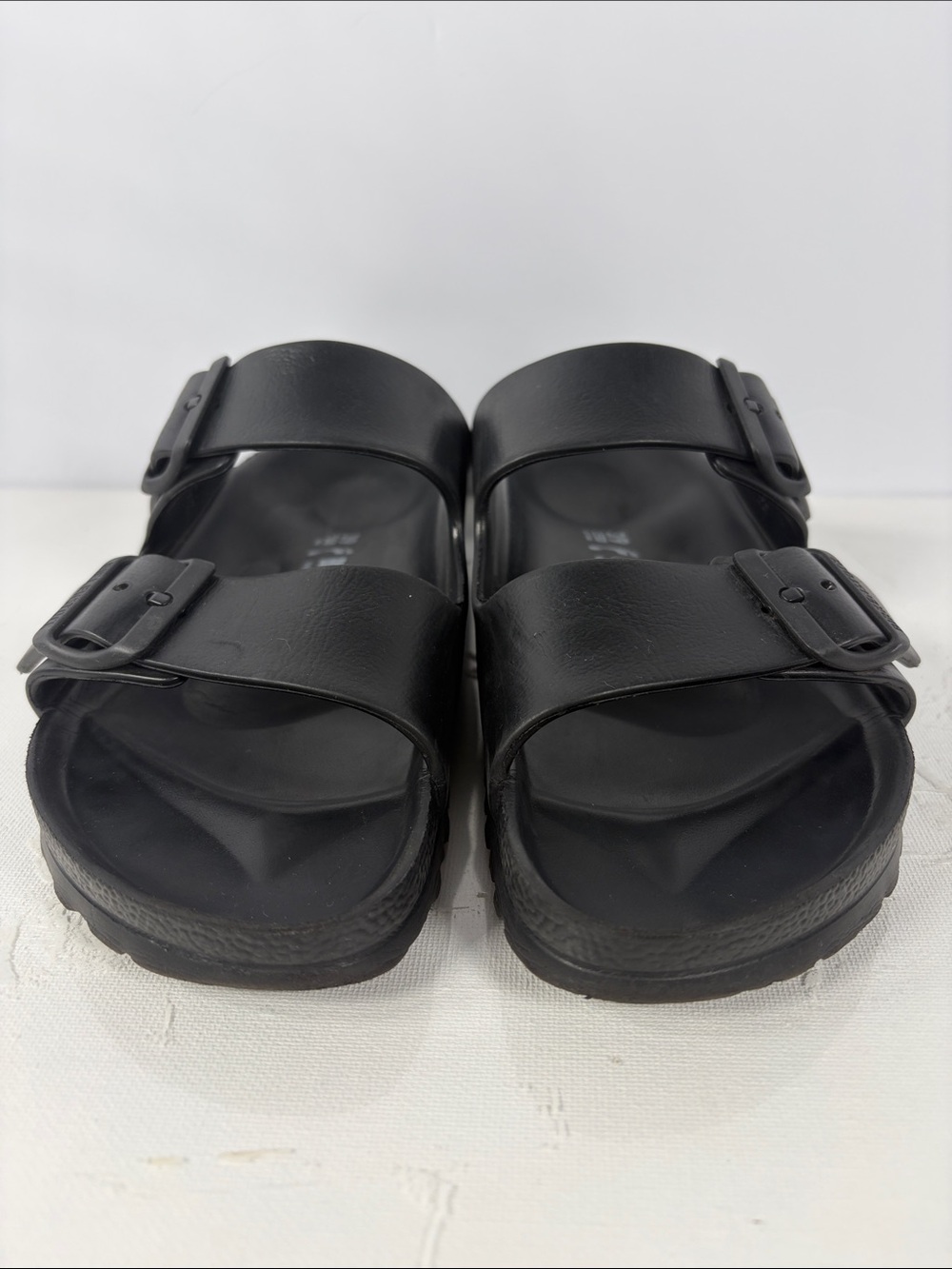 Birkenstock Arizona EVA Black Sandals Women’s EU 39 US 8 Double Strap Germany - Picture 2 of 11